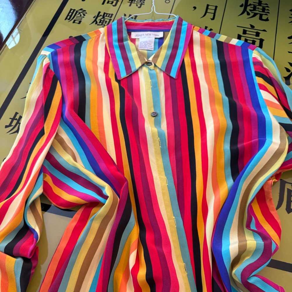Jones New York silk blouse
